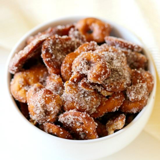 GF/V Cinnamon “Sugar” Pretzels