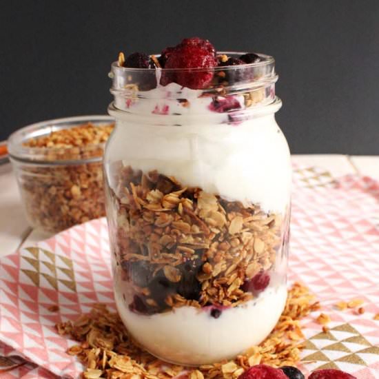 Easy Toasted Coconut Granola