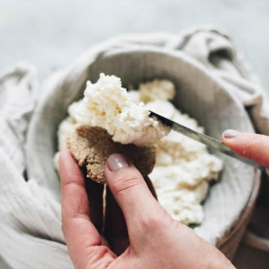 Homemade Ricotta (in 20 mins!)