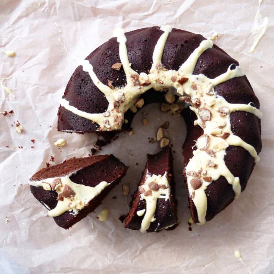 Chocolate Sockerkaka (Sugar Cake)