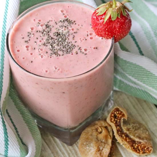 Strawberry Fig Smoothie