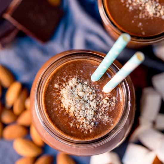 Almond Coconut Warm Smoothie