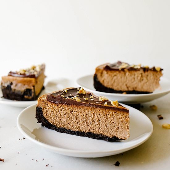 Peanut Butter Chocolate Cheesecake