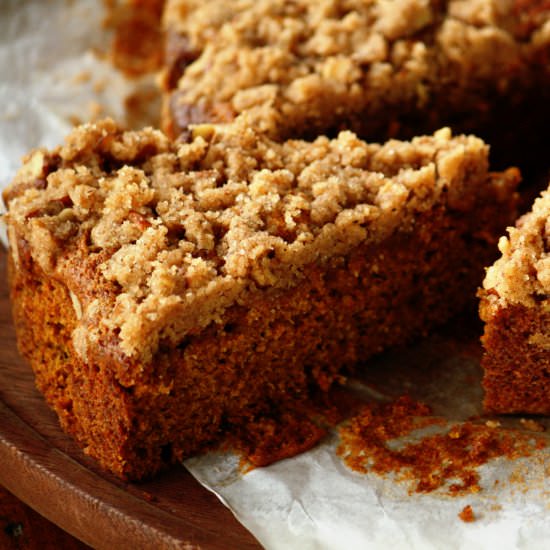 Brown Butter Pumpkin Coffeecake