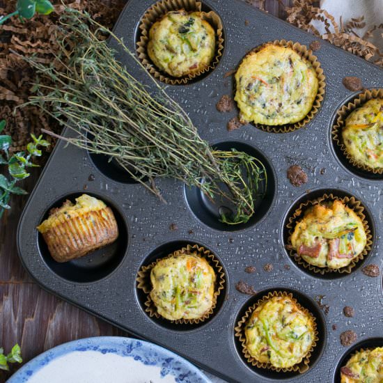 Easy Quiche Muffins