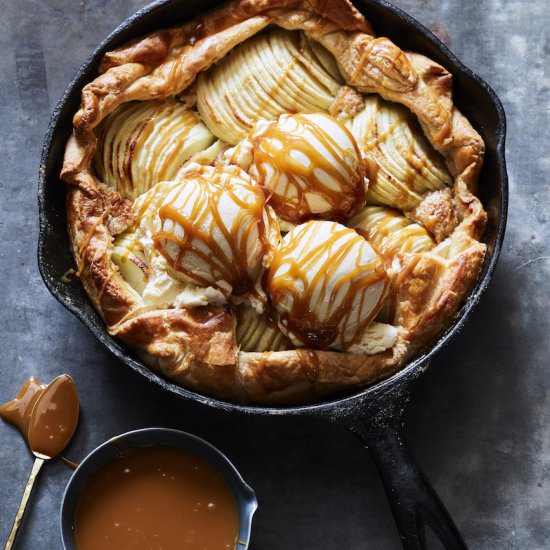 Puff Pastry Apple Galette