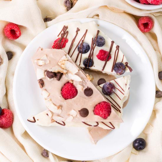 Frozen Yogurt Bark