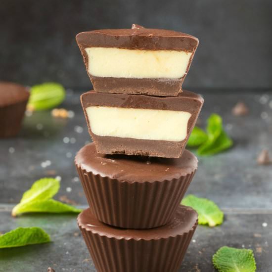 3 Ingredient Peppermint Patties