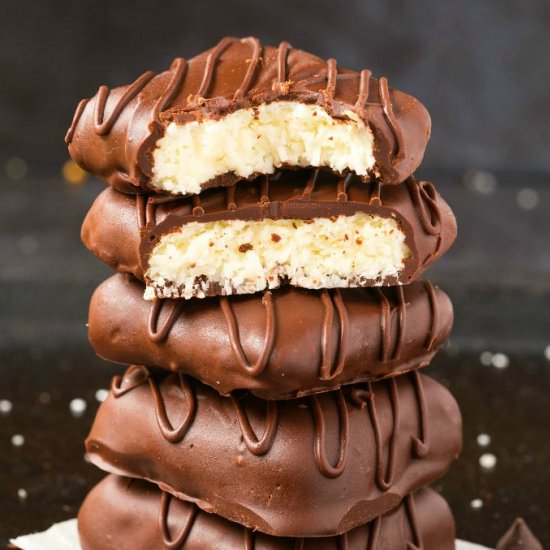 Chocolate Coconut Crack Bars