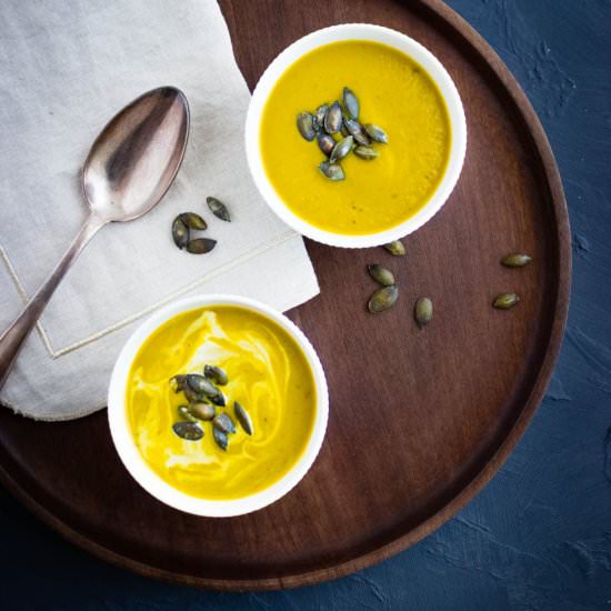 Pumpkin & Ginger Soup