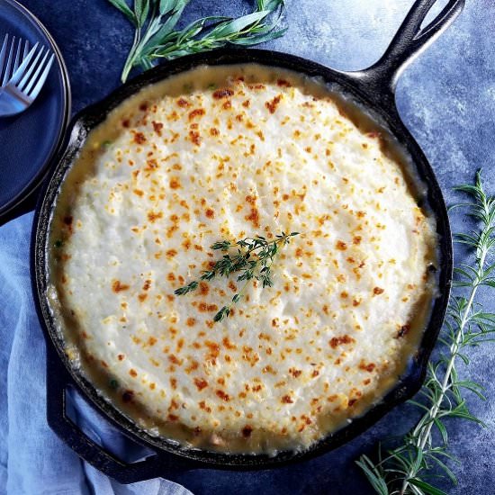 Skillet Turkey Shepherd’s Pie