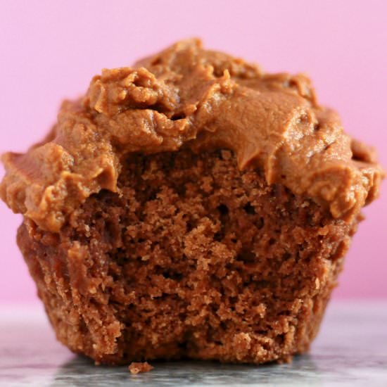 GF Vegan Chocolate Cupcakes