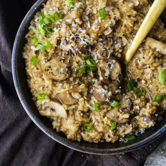 Savoury Mushroom Oats
