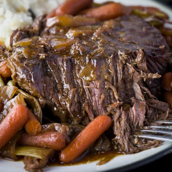 Crock Pot Mississippi Pot Roast