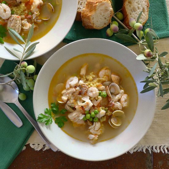 Fifteen-Minute Fish Soup