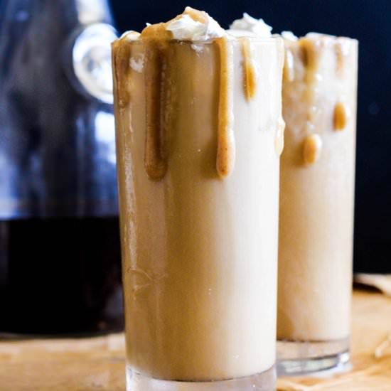 Dairy-Free Salted Caramel Latte