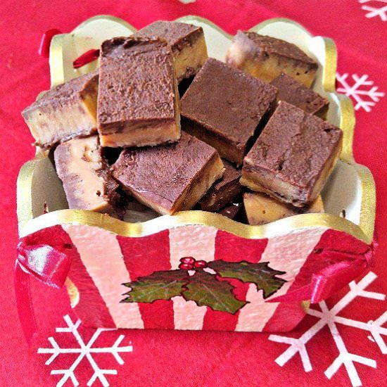 Peanut Butter Swirl Fudge