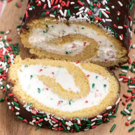 Christmas Cake Roll