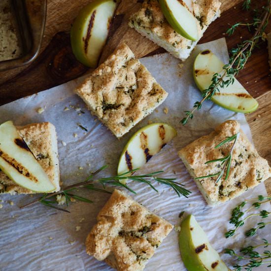 Paleo Rosemary Thyme Focaccia