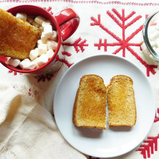 Hot Chocolate and Toast