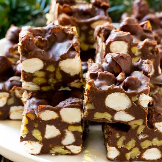 Rocky Road Fudge