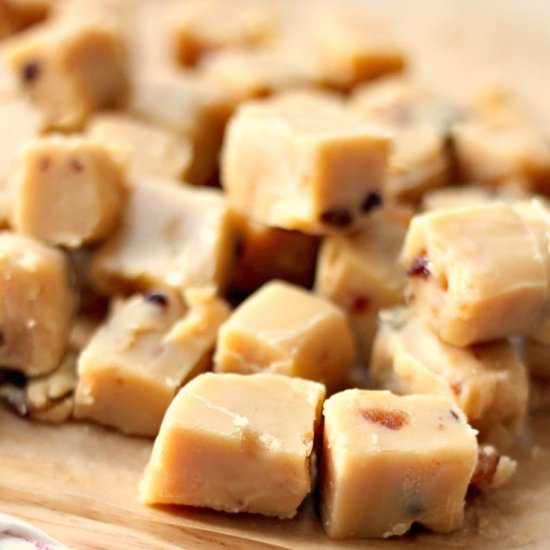 Microwave Mince Pie Fudge