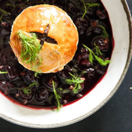 Pulled Venison Pies