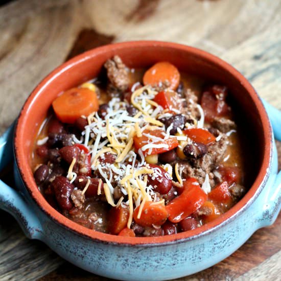 Simple Bison Chili