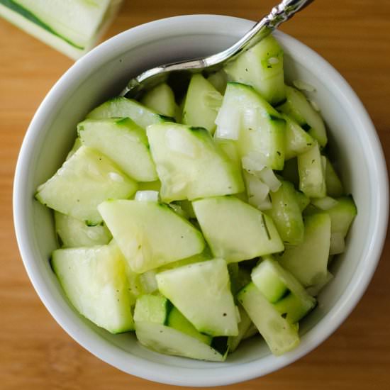 Zesty Cucumber Salad