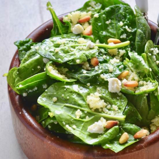 Spinach Couscous Salad