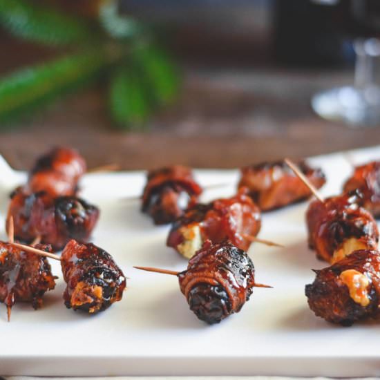 Devils on Horseback with Gochujang