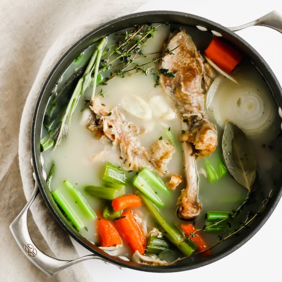 Homemade Turkey Broth
