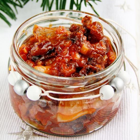 Herring with ginger and oranges