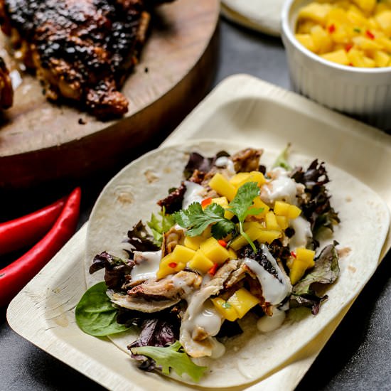Spicy Chicken and Mango Salsa