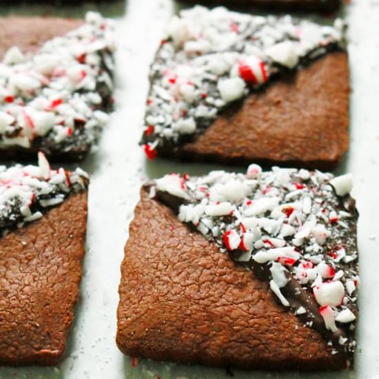 Chocolate Peppermint Cookies