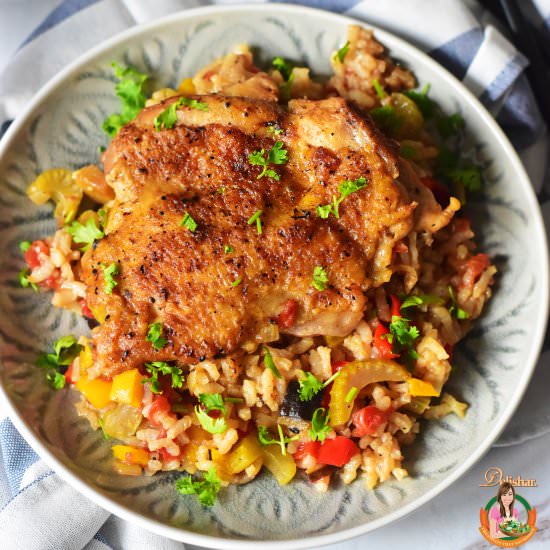 One Pot Chicken & Rice
