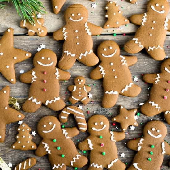 Gingerbread Cut Out Cookies