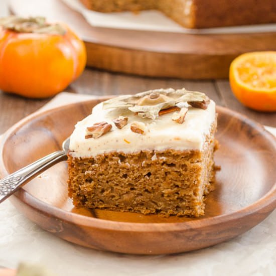 Sweet Persimmon Bars
