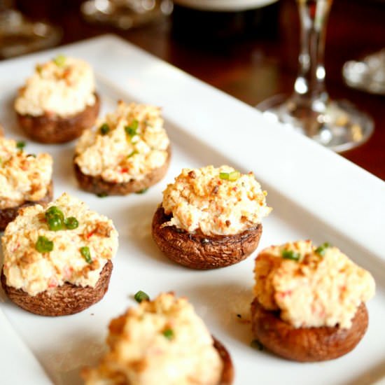 Crab Stuffed Mushrooms