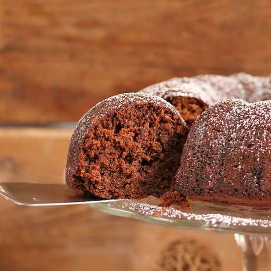 Vegan Gingerbread Bundt Cake