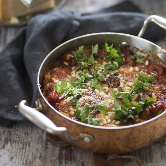 Spaghetti Squash Gratin