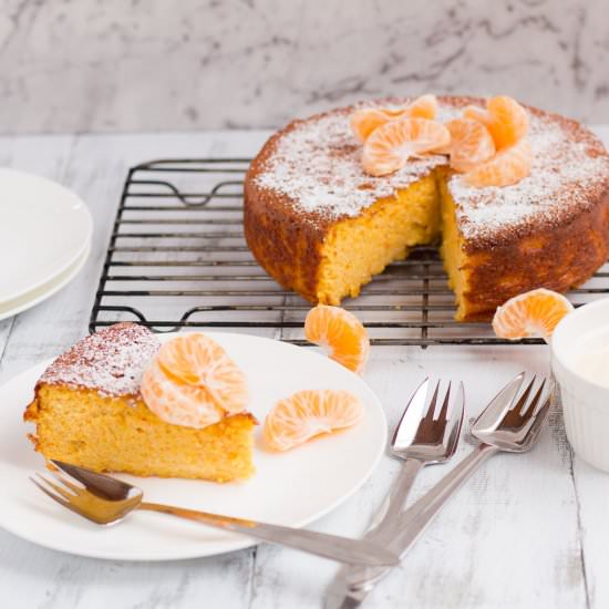 Mandarin & Almond Cake