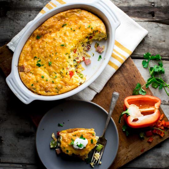 Baked Denver Omelet