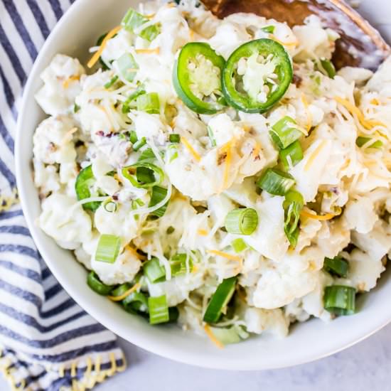 Jalapeño Popper “Potato” Salad