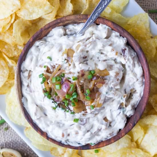 Caramelized Onion and Garlic Dip