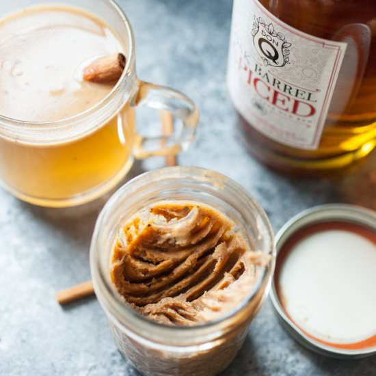 Hot Buttered Rum in a Jar