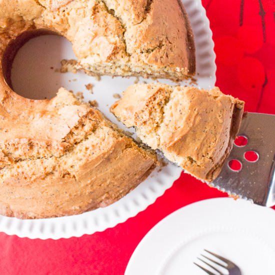 GF Poppyseed Pound Cake