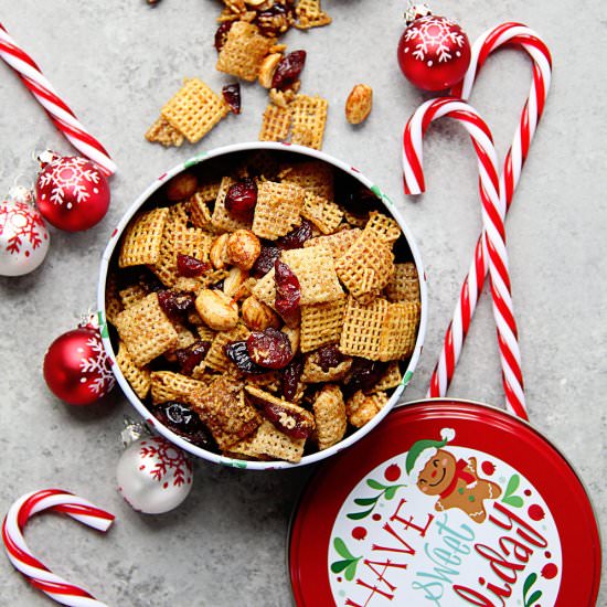 Cranberry Orange Party Mix