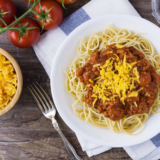 Filipino Style Spaghetti