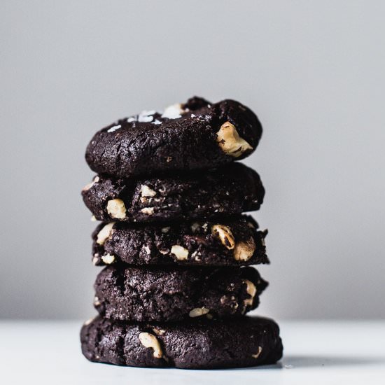 Gluten-Free Walnut Brownie Cookies